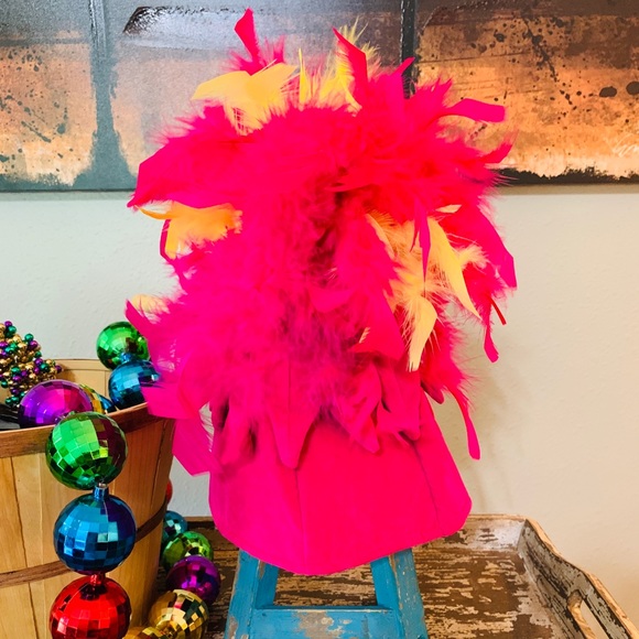 CIRQUE DU SOLEIL KOOZA Feather Hat EUC OS - Picture 4 of 7